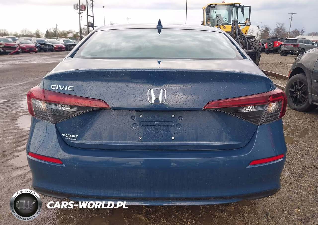 2026 Honda Civic Lx VIN:2HGFE2F28TH535420 - 17