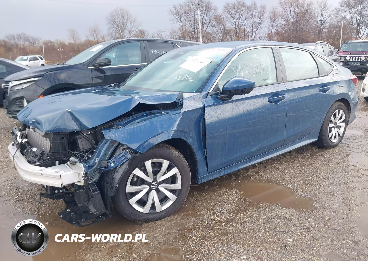 2026 Honda Civic Lx VIN:2HGFE2F28TH535420 - 2