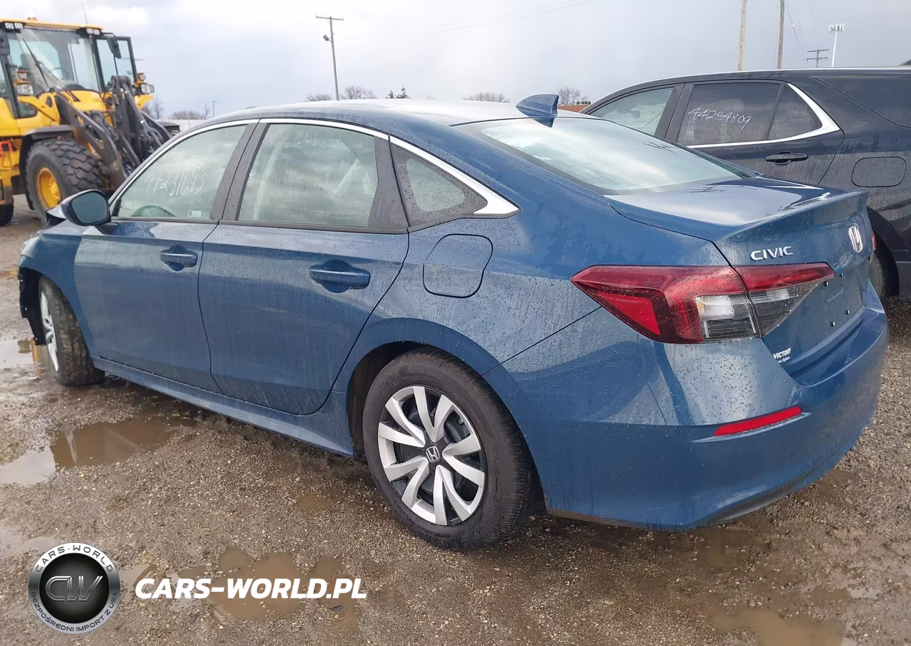 2026 Honda Civic Lx VIN:2HGFE2F28TH535420 - 3
