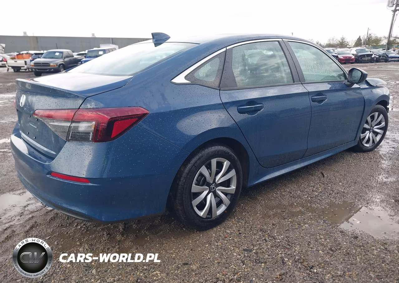 2026 Honda Civic Lx VIN:2HGFE2F28TH535420 - 4