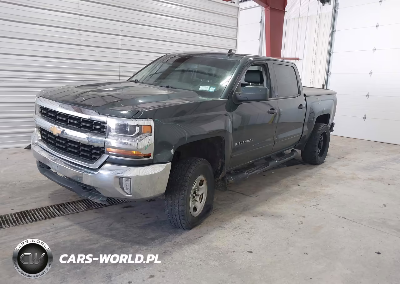 2018 Chevrolet Silverado 1500 1Lt VIN:3GCUKREH8JG452371 - 2