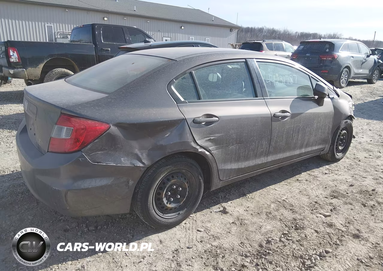 2012 Honda Civic Lx VIN:2HGFB2F53CH604341 - 13