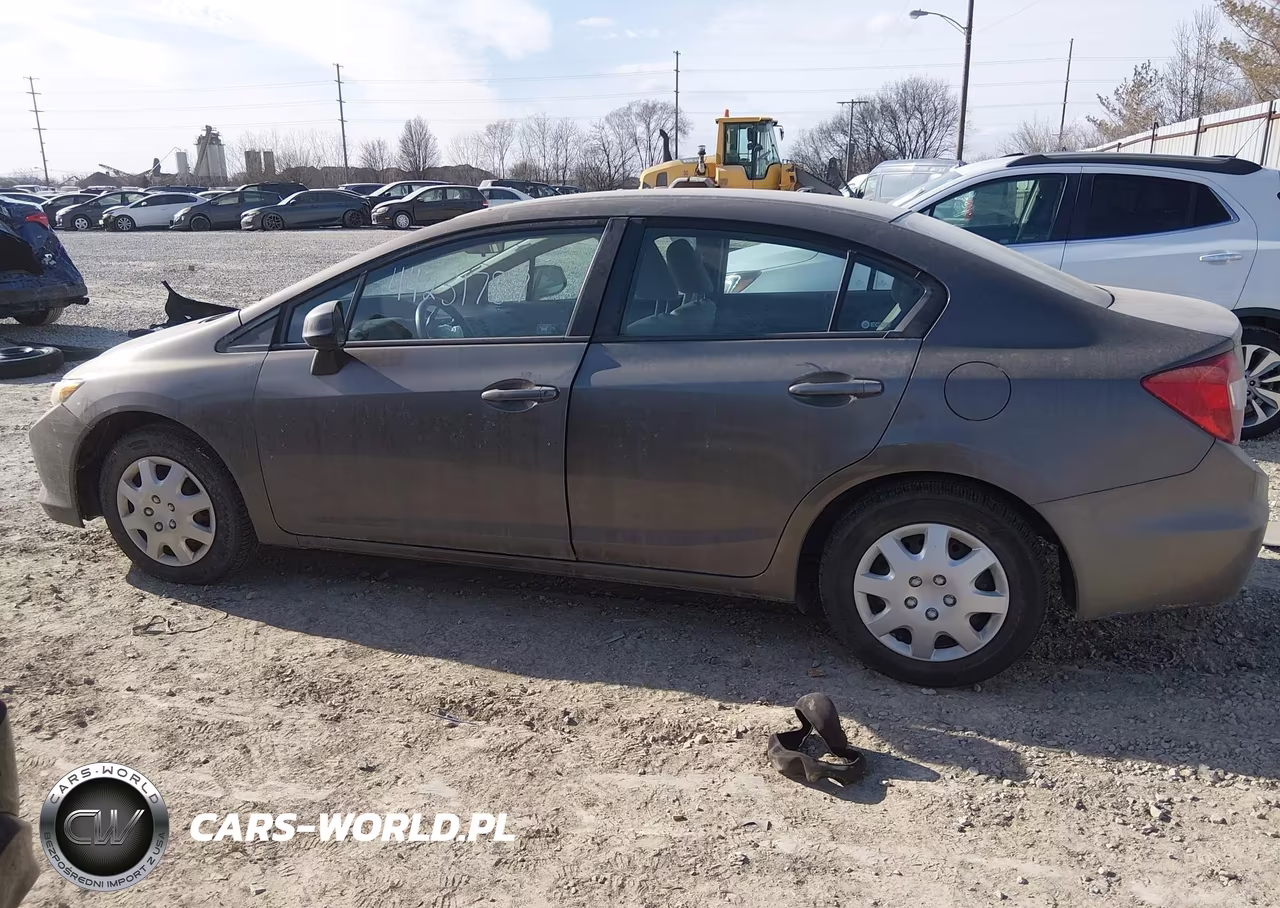 2012 Honda Civic Lx VIN:2HGFB2F53CH604341 - 14