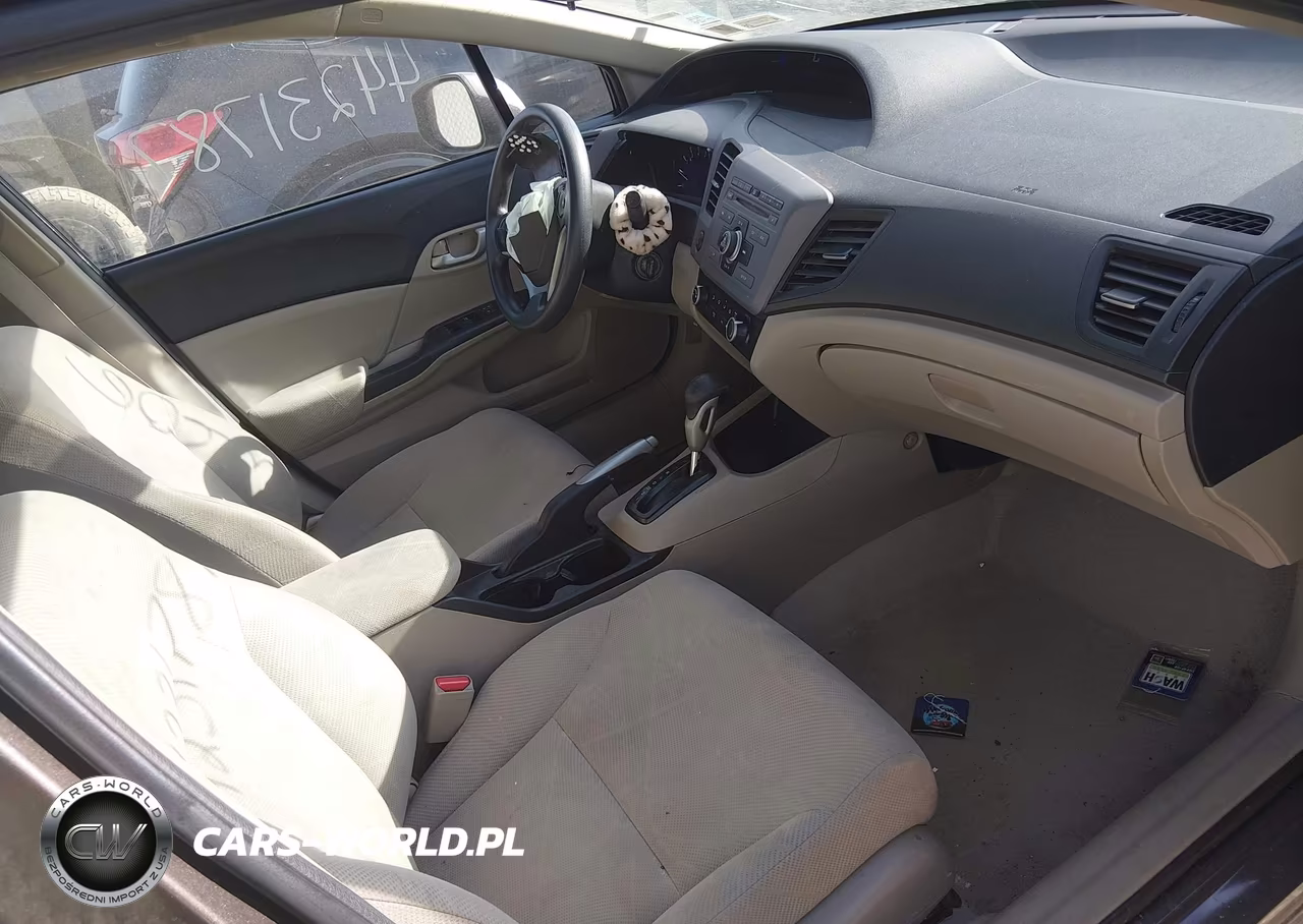 2012 Honda Civic Lx VIN:2HGFB2F53CH604341 - 5