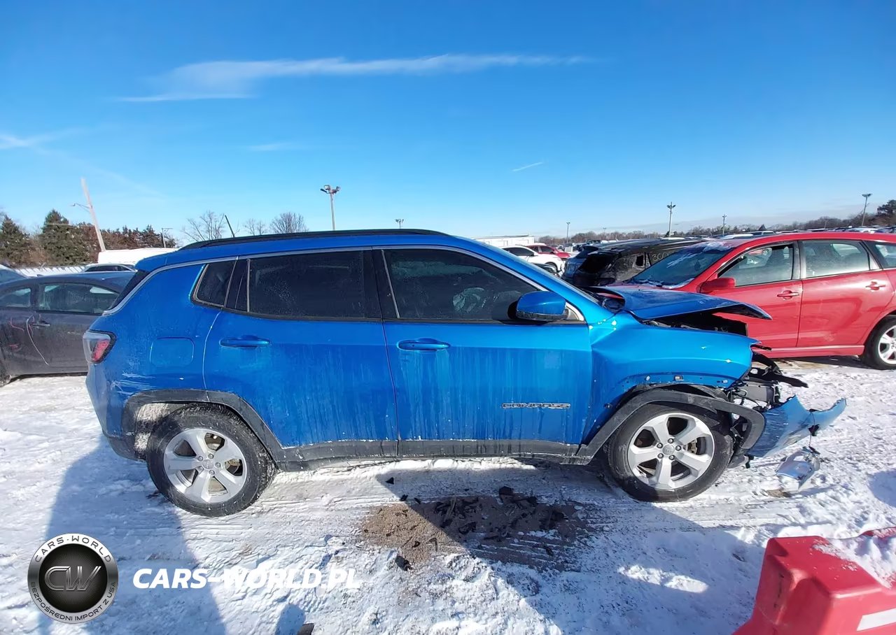 2020 Jeep Compass Latitude Fwd VIN:3C4NJCBB0LT253166 - 12