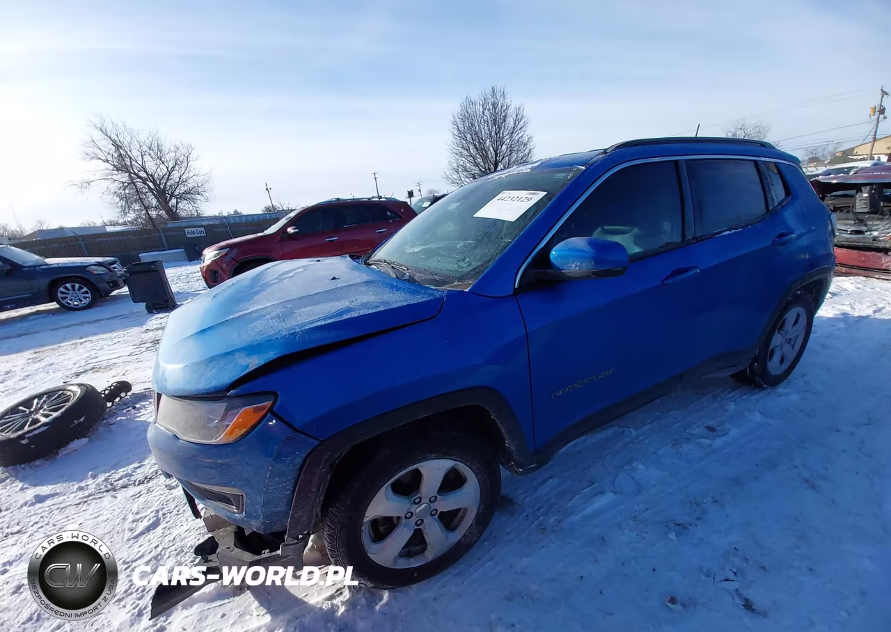 2020 Jeep Compass Latitude Fwd VIN:3C4NJCBB0LT253166 - 2