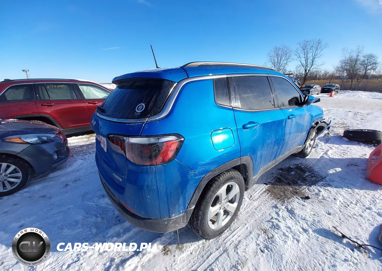 2020 Jeep Compass Latitude Fwd VIN:3C4NJCBB0LT253166 - 4