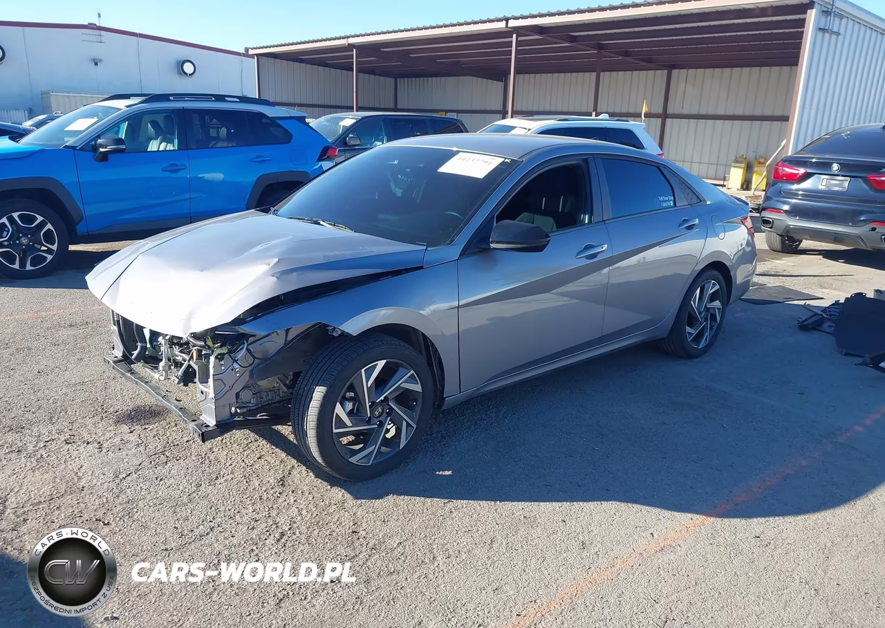 2025 Hyundai Elantra Sel Sport VIN:KMHLM4DGXSU910360 - 2