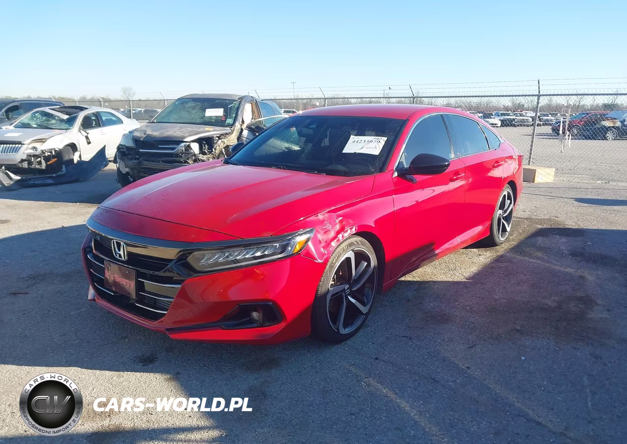 2021 Honda Accord Sport VIN:1HGCV1F38MA082048 - 2