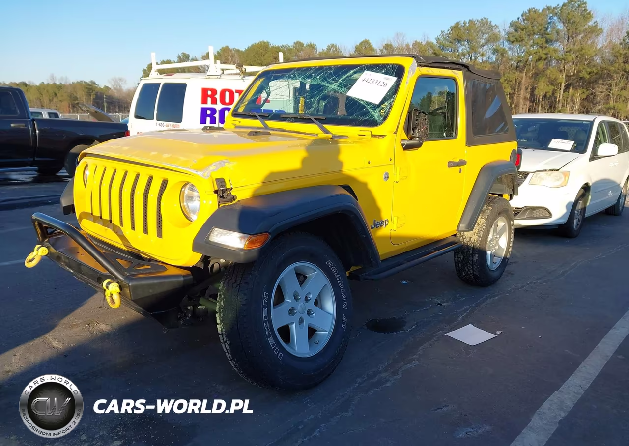 2019 Jeep Wrangler Sport S 4X4 VIN:1C4GJXAN5KW520936 - 2