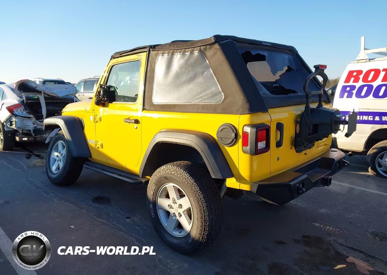 2019 Jeep Wrangler Sport S 4X4 VIN:1C4GJXAN5KW520936 - 3
