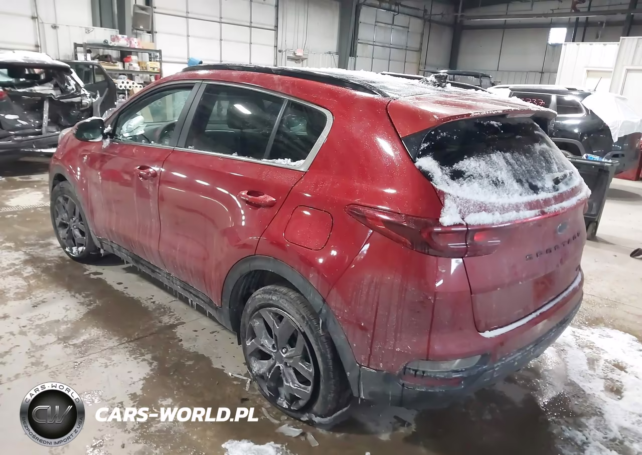 2021 Kia Sportage S VIN:KNDP6CAC8M7852178 - 3