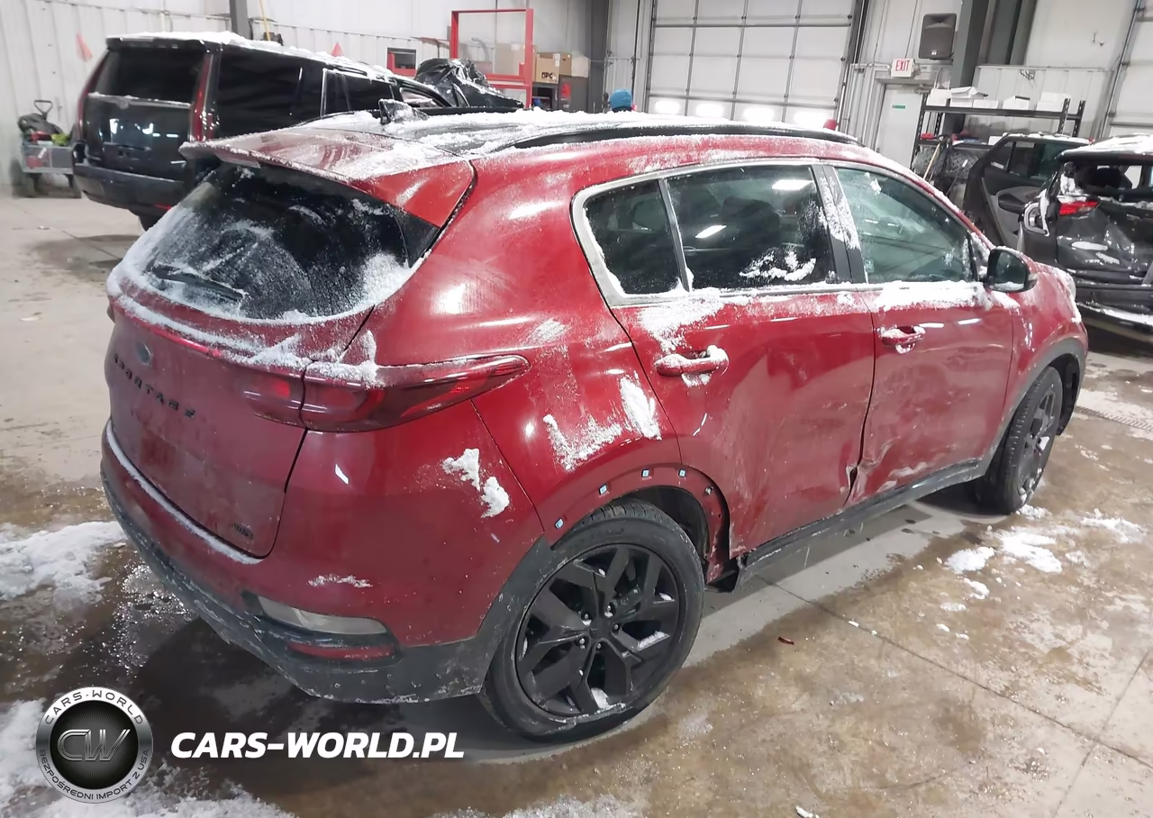 2021 Kia Sportage S VIN:KNDP6CAC8M7852178 - 4