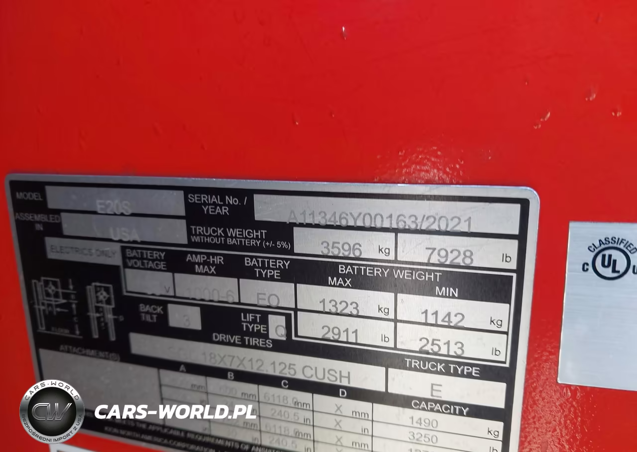 2021 Linde Baker E20S VIN:A11346Y00163 - 9