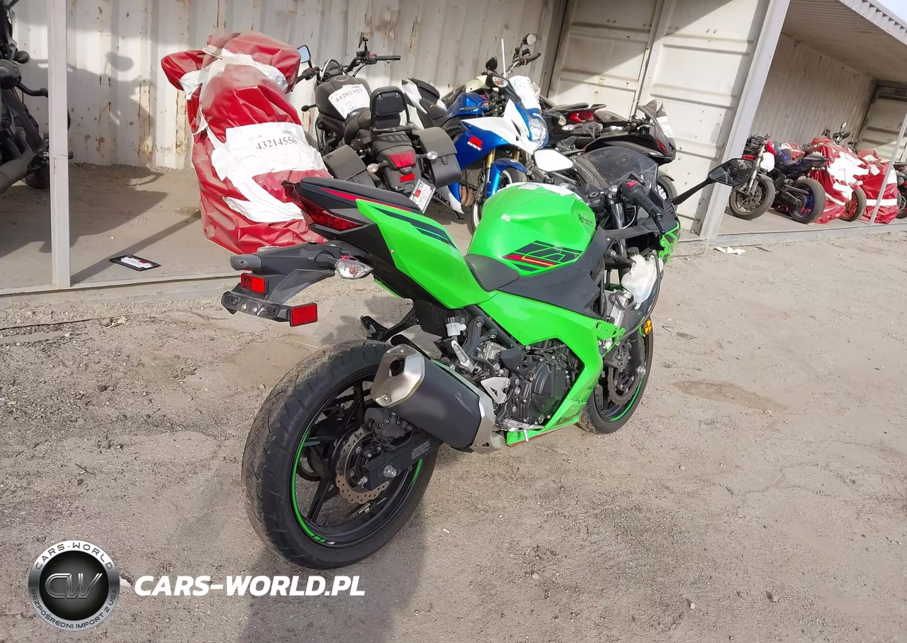 2023 Kawasaki Ex400 VIN:JKAEXKH11PDAM5507 - 4
