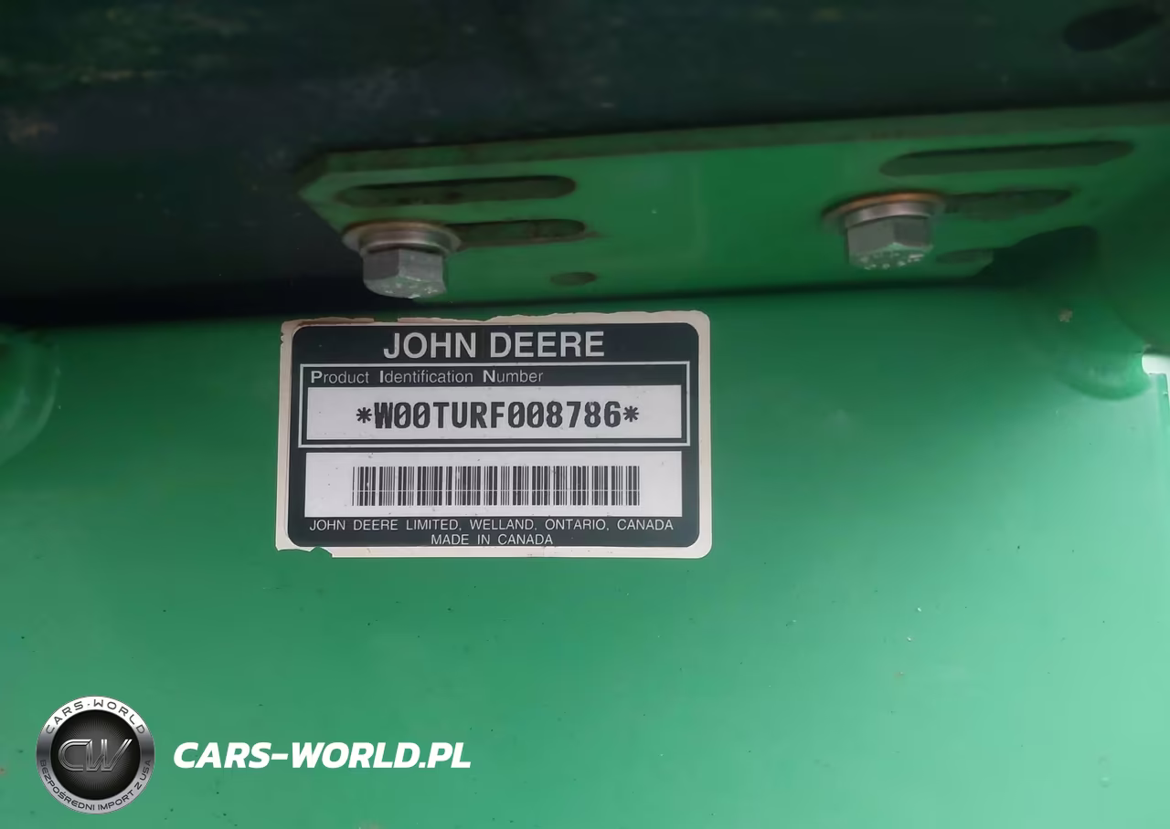 2000 John Deere Gator VIN:W00TURF008786 - 9