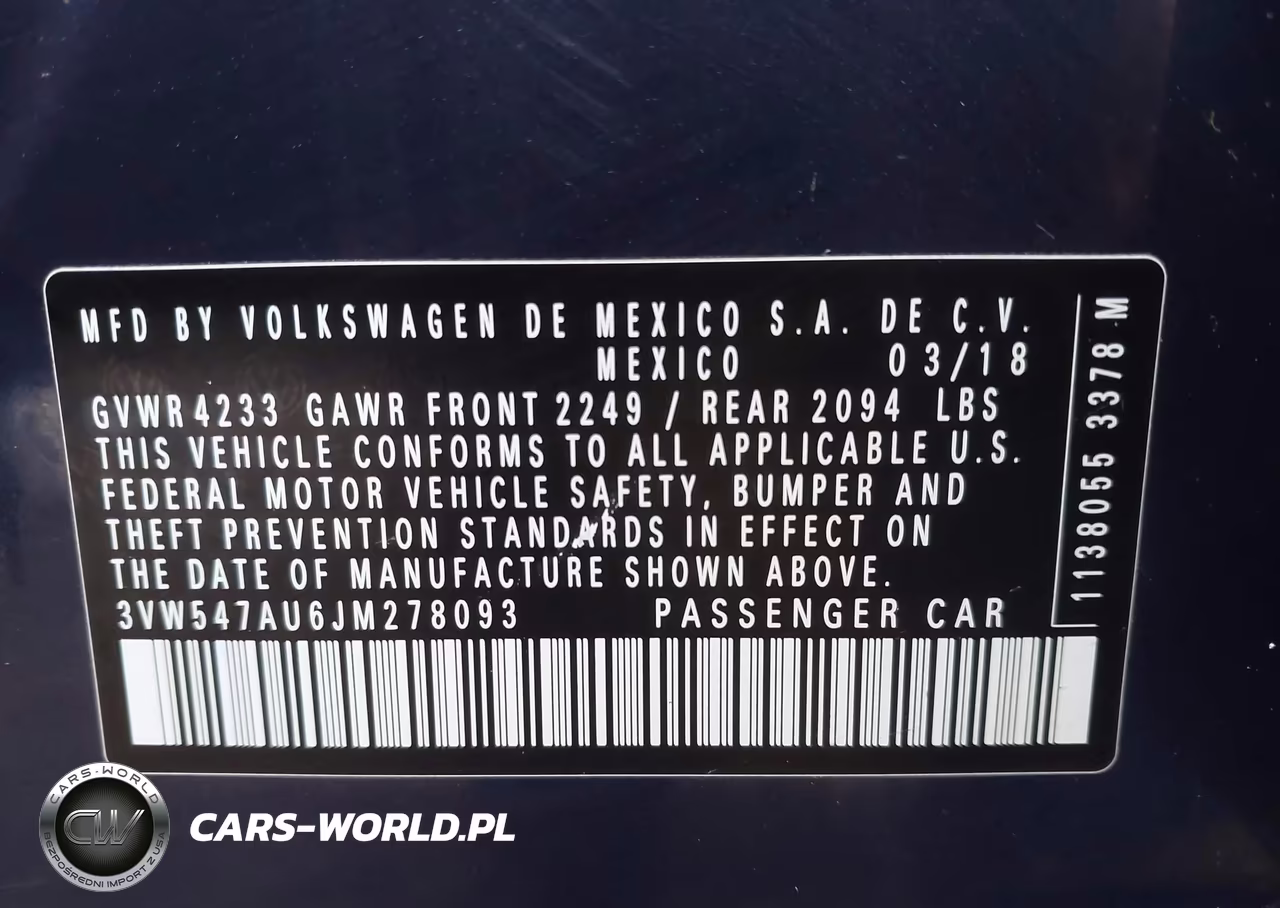 2018 Volkswagen Golf Gti 2.0T Autobahn-2.0T S-2.0T Se VIN:3VW547AU6JM278093 - 9
