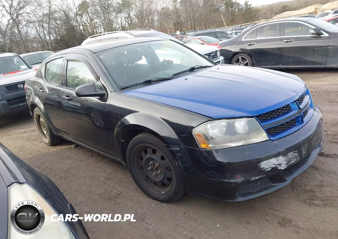 2013 Dodge Avenger Se VIN:1C3CDZAB2DN530408 - 1