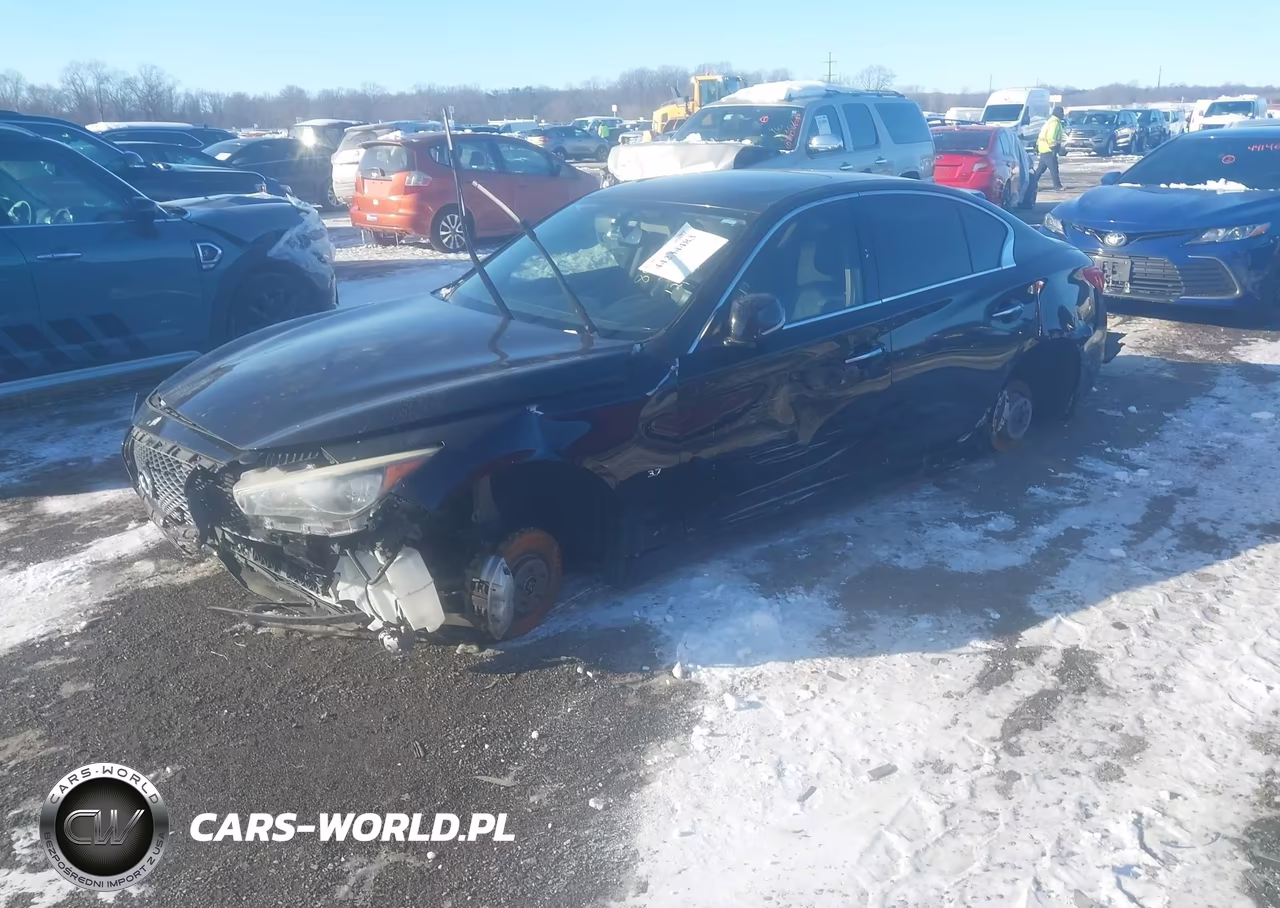 2014 Infiniti Q50 Sport VIN:JN1BV7AR3EM698798 - 2