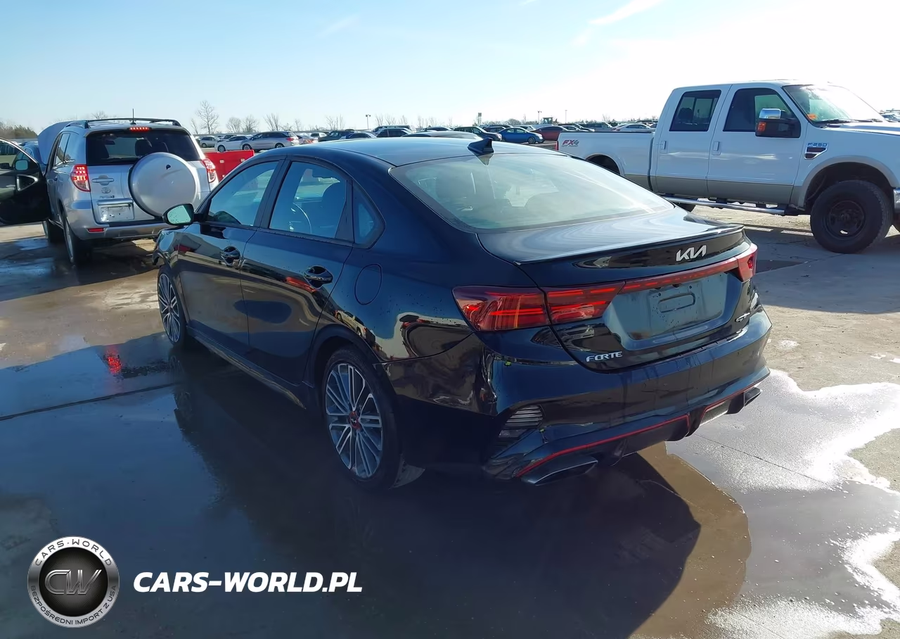 2022 Kia Forte Gt VIN:3KPF44AC1NE478151 - 3
