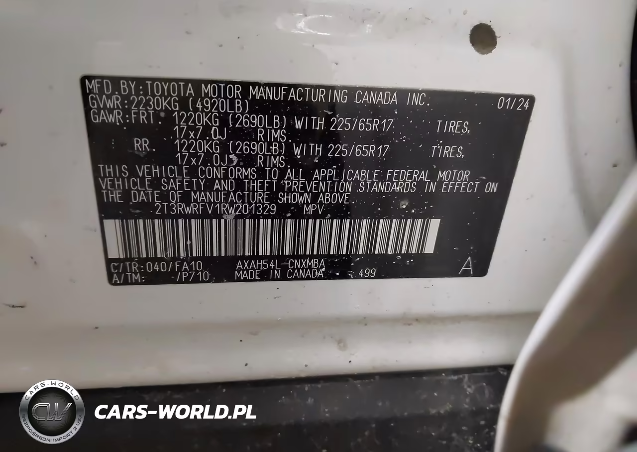 2024 Toyota Rav4 Xle-Woodland Edition VIN:2T3RWRFV1RW201329 - 9