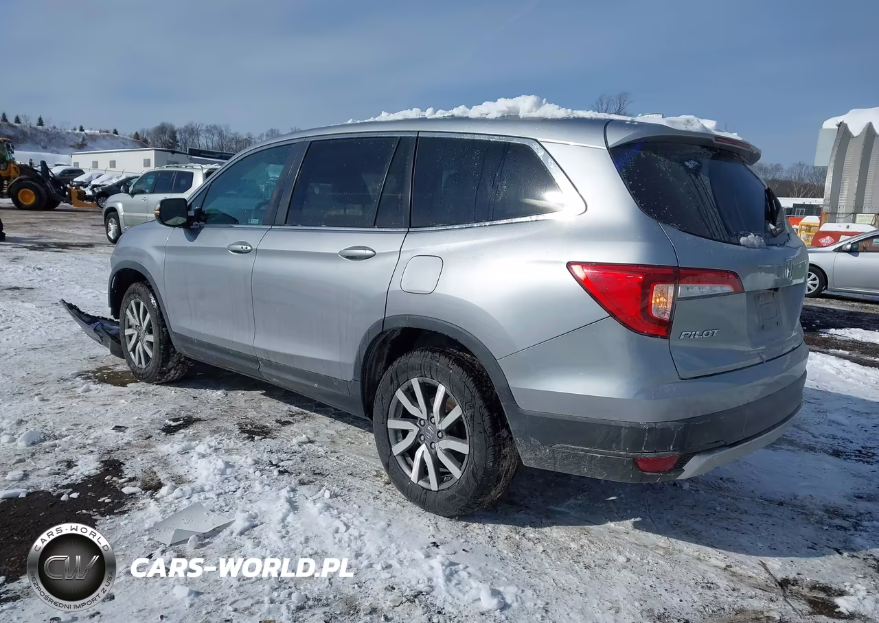 2020 Honda Pilot Awd Ex VIN:5FNYF6H32LB060919 - 3