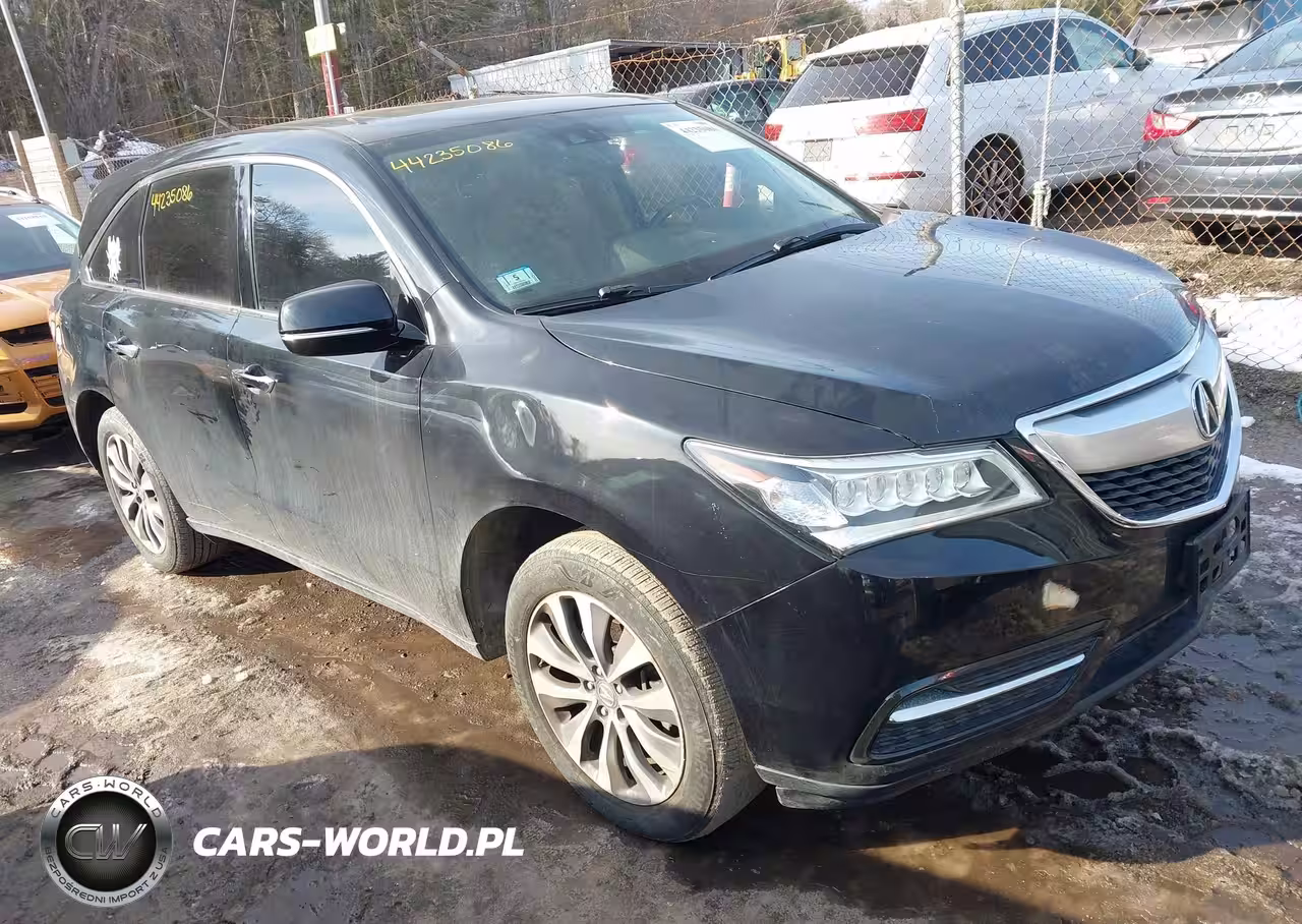 2015 Acura Mdx Technology Package