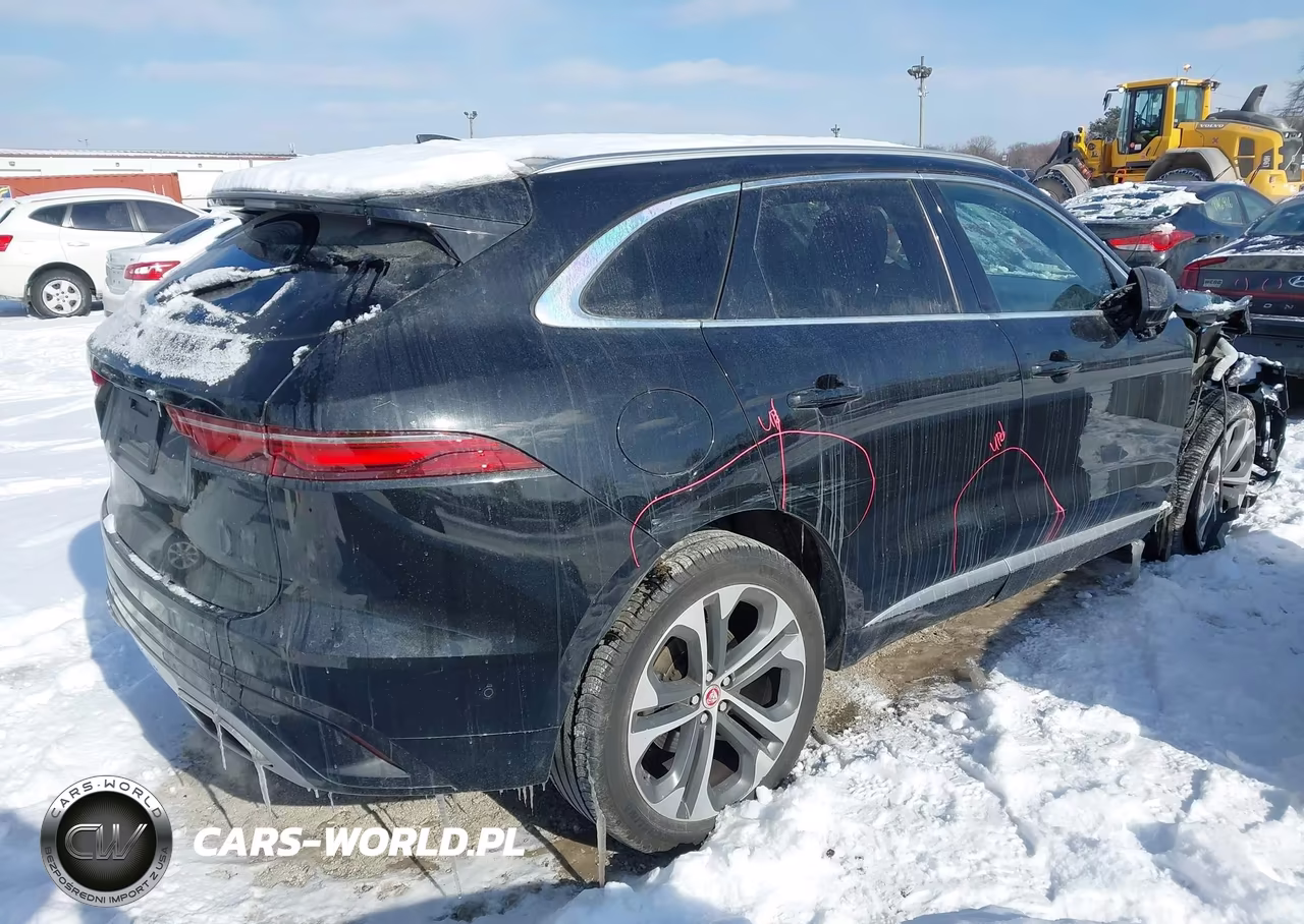 2021 Jaguar F-Pace S P340 Awd Automatic VIN:SADCJ2EU2MA669411 - 4