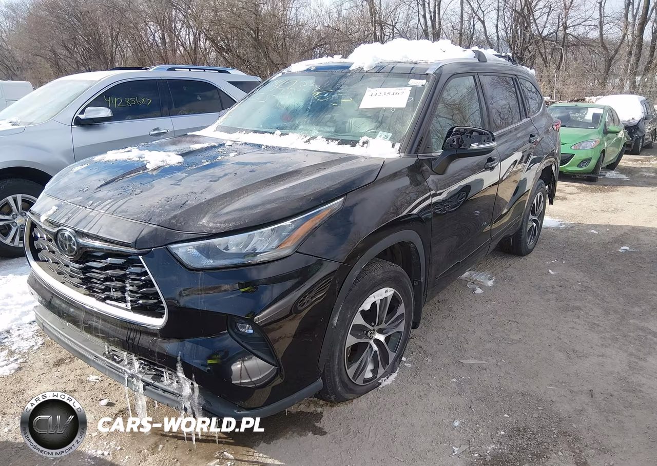 2020 Toyota Highlander Xle VIN:5TDGZRBH0LS008564 - 2