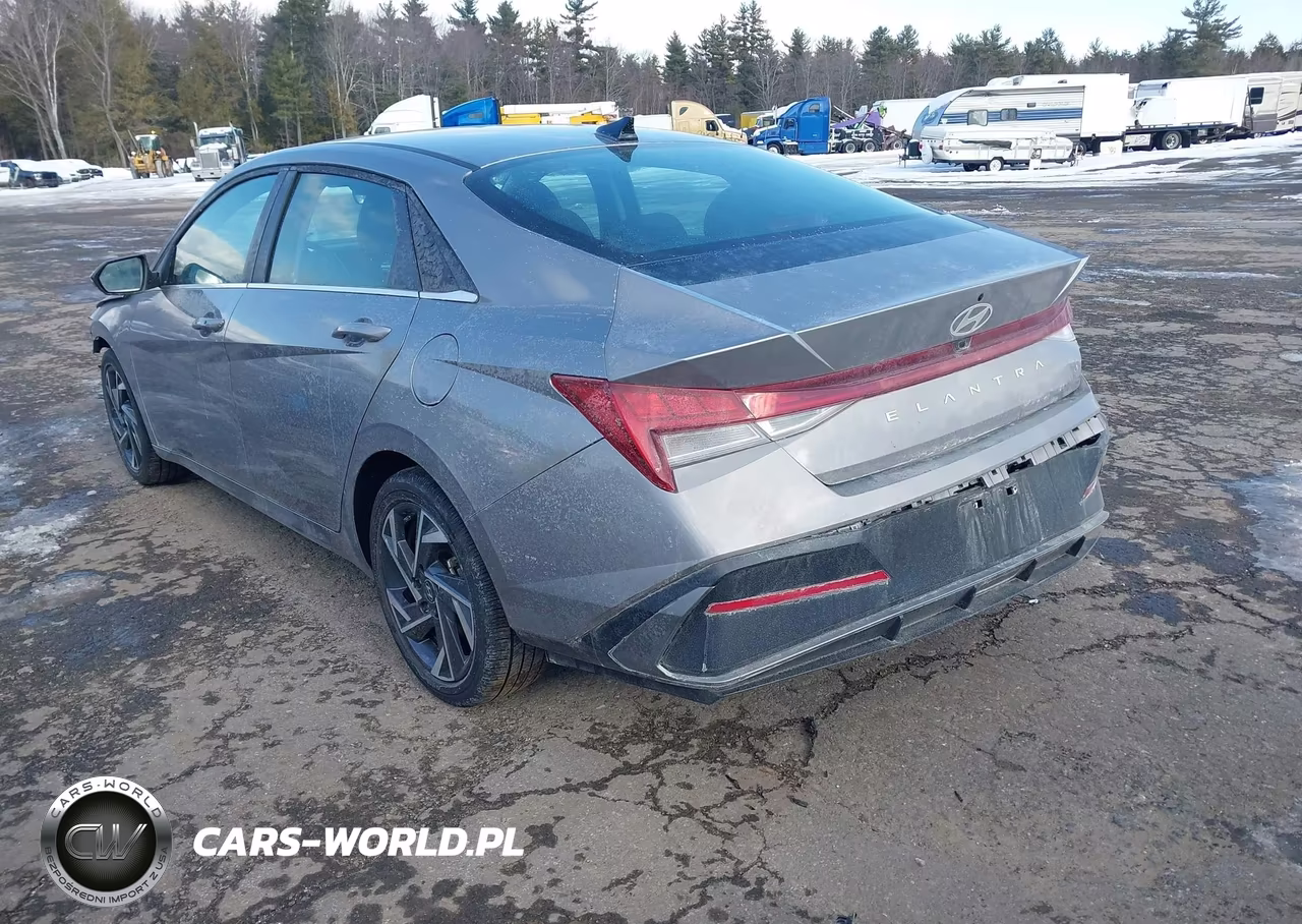 2025 Hyundai Elantra Sel Convenience VIN:KMHLS4DG8SU022065 - 3
