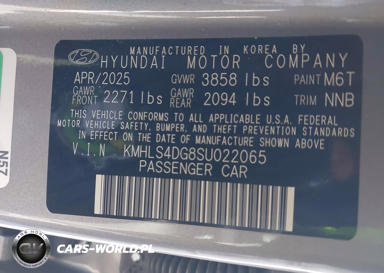 2025 Hyundai Elantra Sel Convenience VIN:KMHLS4DG8SU022065 - 9