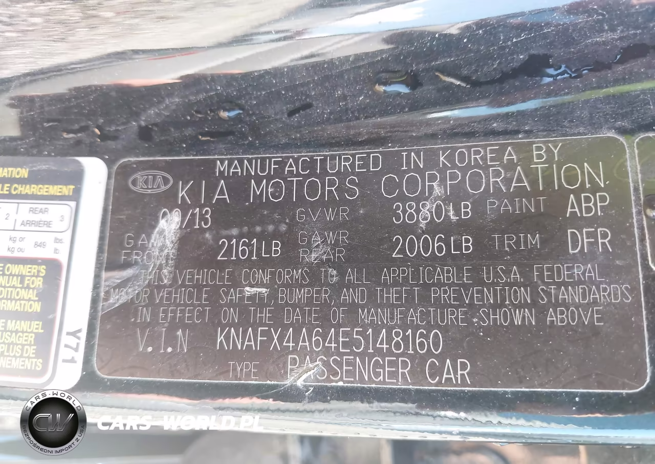 2014 Kia Forte Lx VIN:KNAFX4A64E5148160 - 9