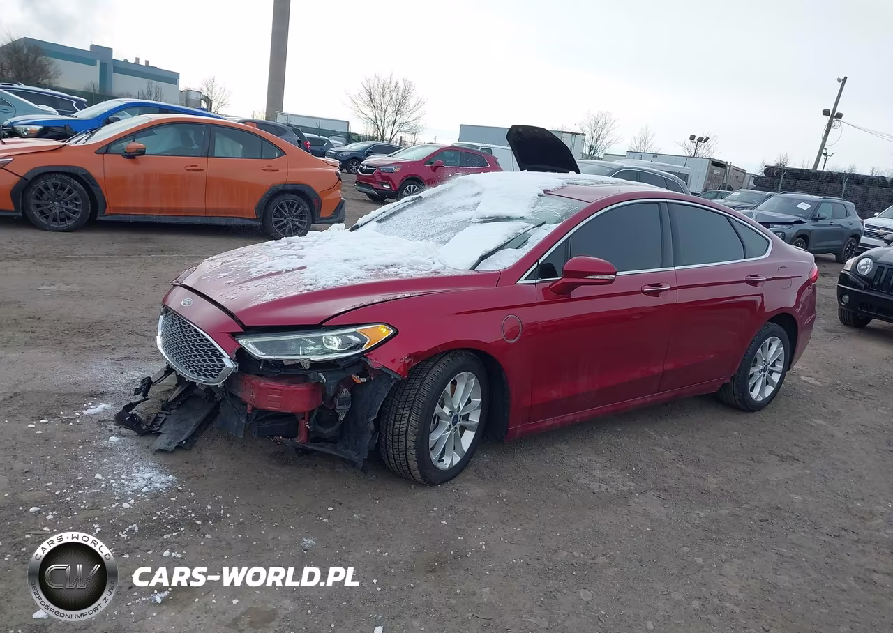 2019 Ford Fusion Energi Titanium VIN:3FA6P0SU3KR266935 - 2