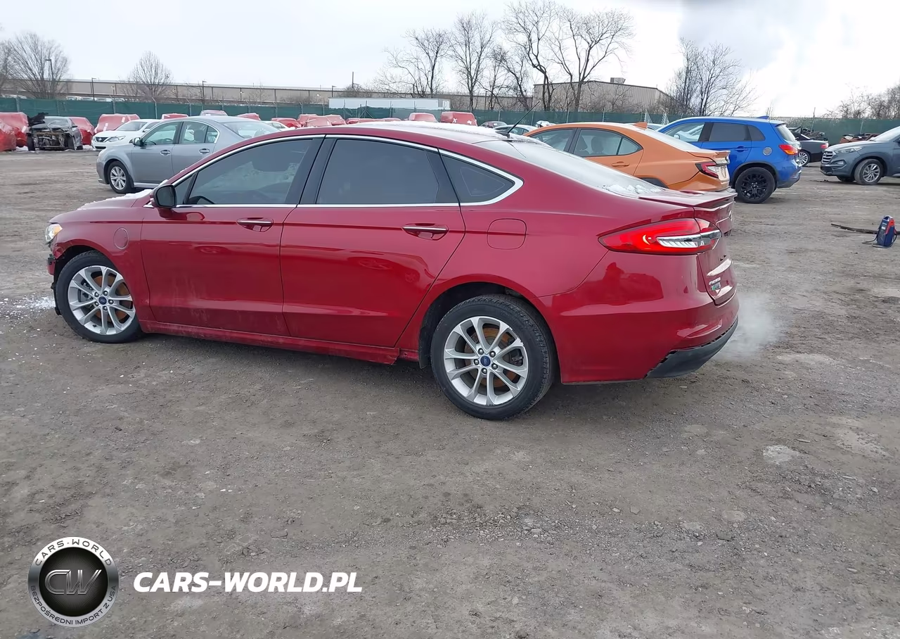 2019 Ford Fusion Energi Titanium VIN:3FA6P0SU3KR266935 - 3