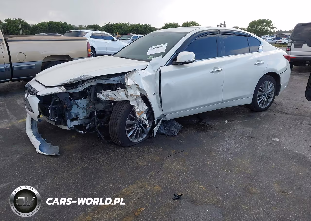 2018 Infiniti Q50 3.0T Luxe VIN:JN1EV7ARXJM438146 - 2