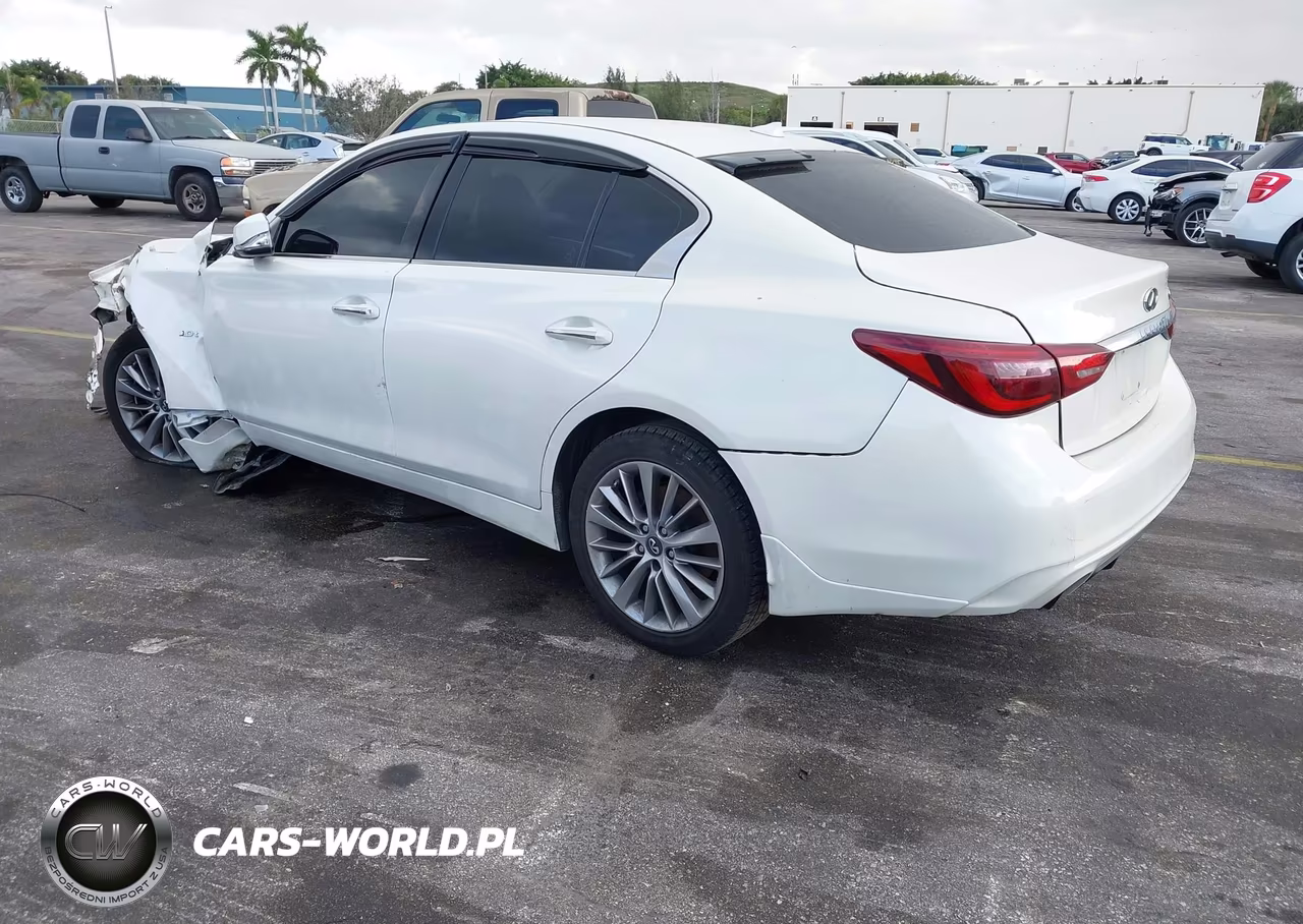 2018 Infiniti Q50 3.0T Luxe VIN:JN1EV7ARXJM438146 - 3