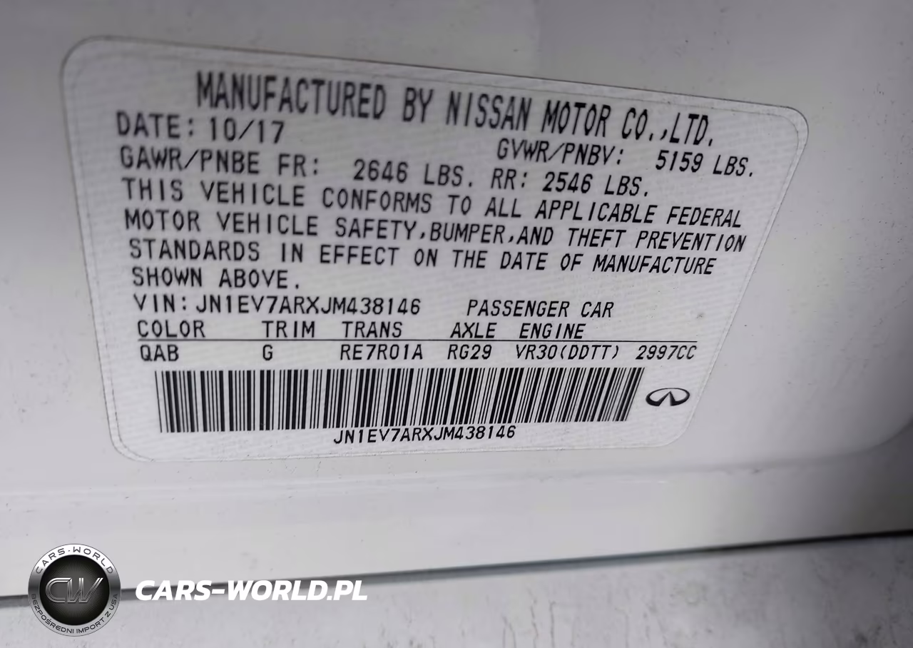2018 Infiniti Q50 3.0T Luxe VIN:JN1EV7ARXJM438146 - 9