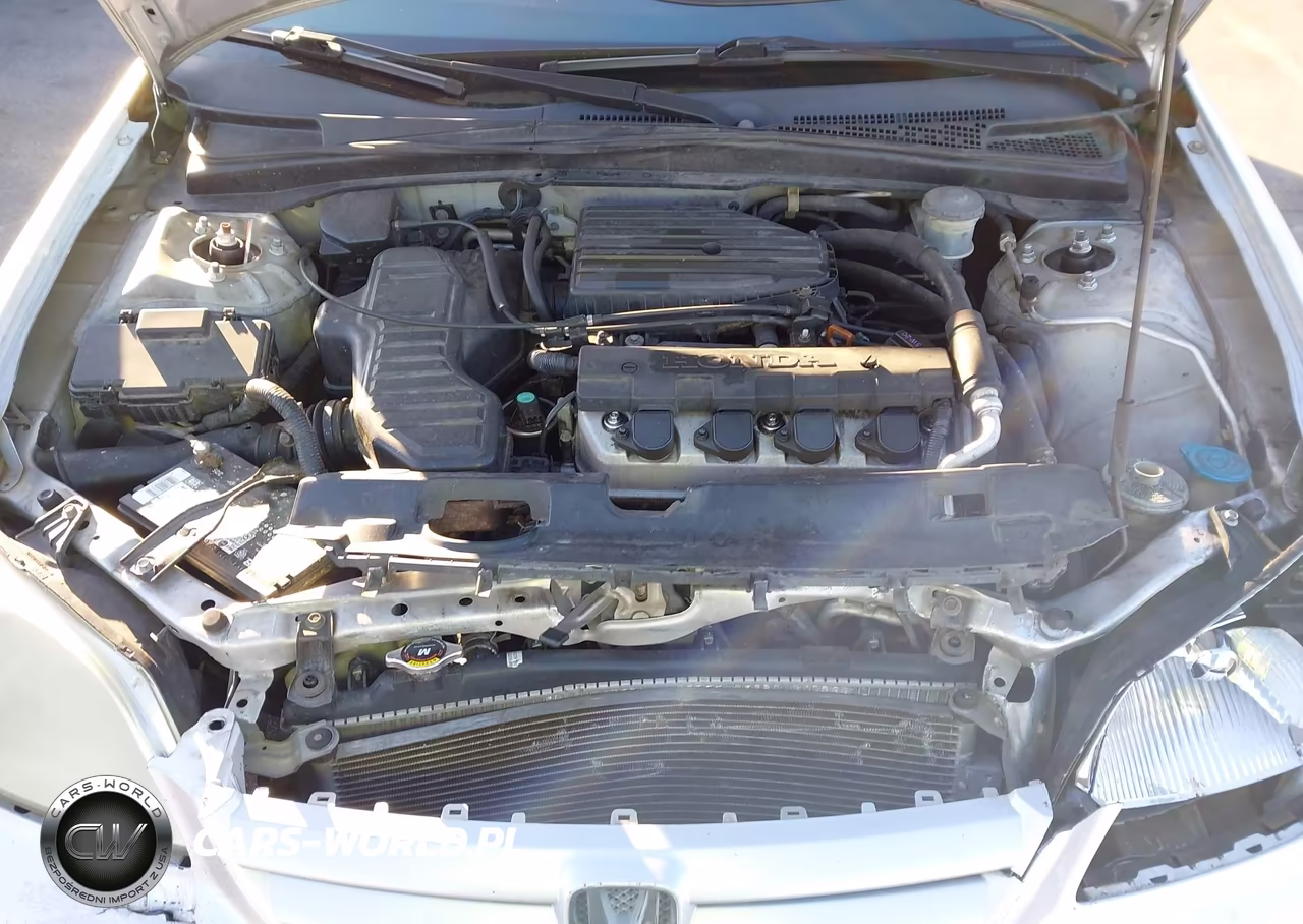 2001 Honda Civic Lx VIN:2HGES16581H587555 - 10