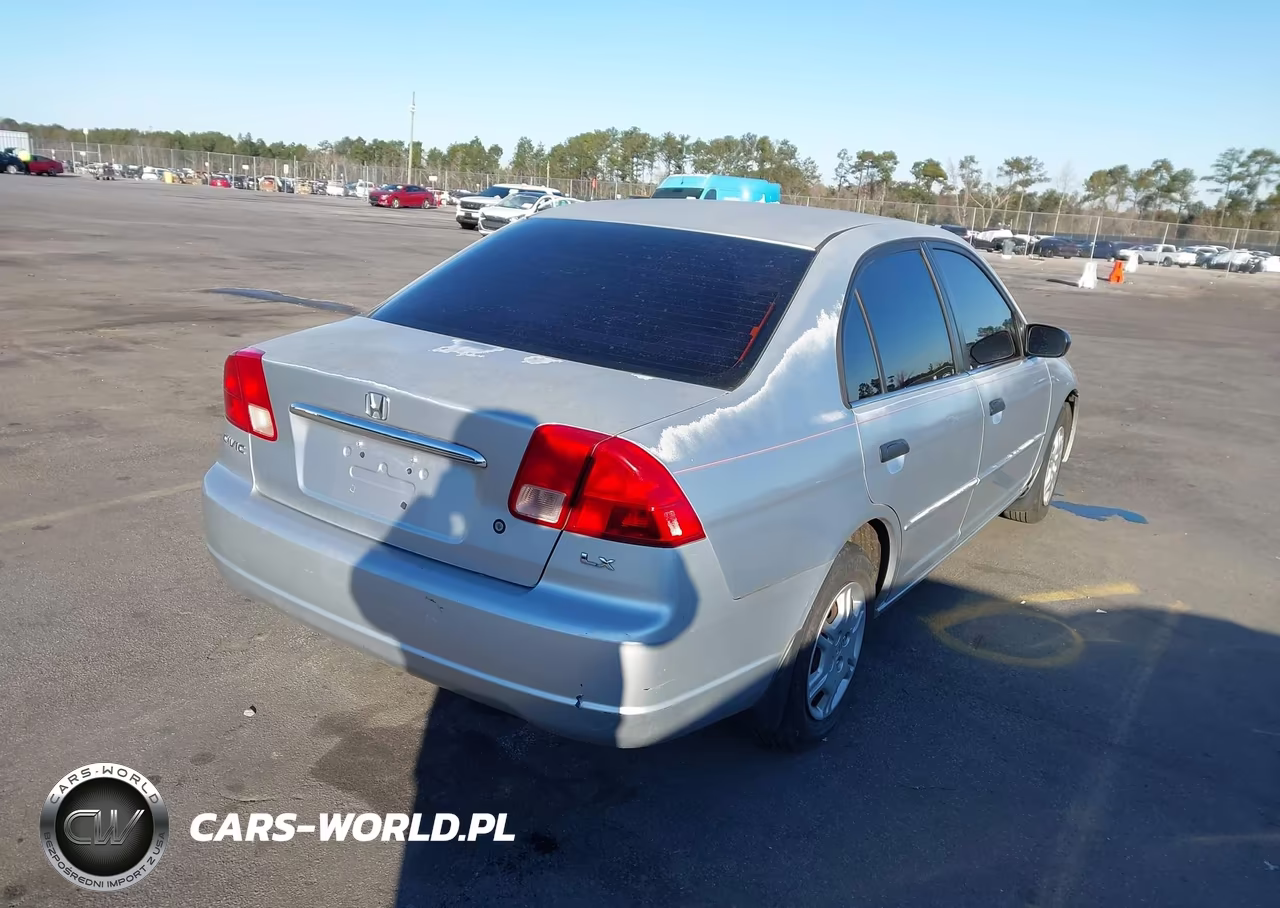 2001 Honda Civic Lx VIN:2HGES16581H587555 - 4