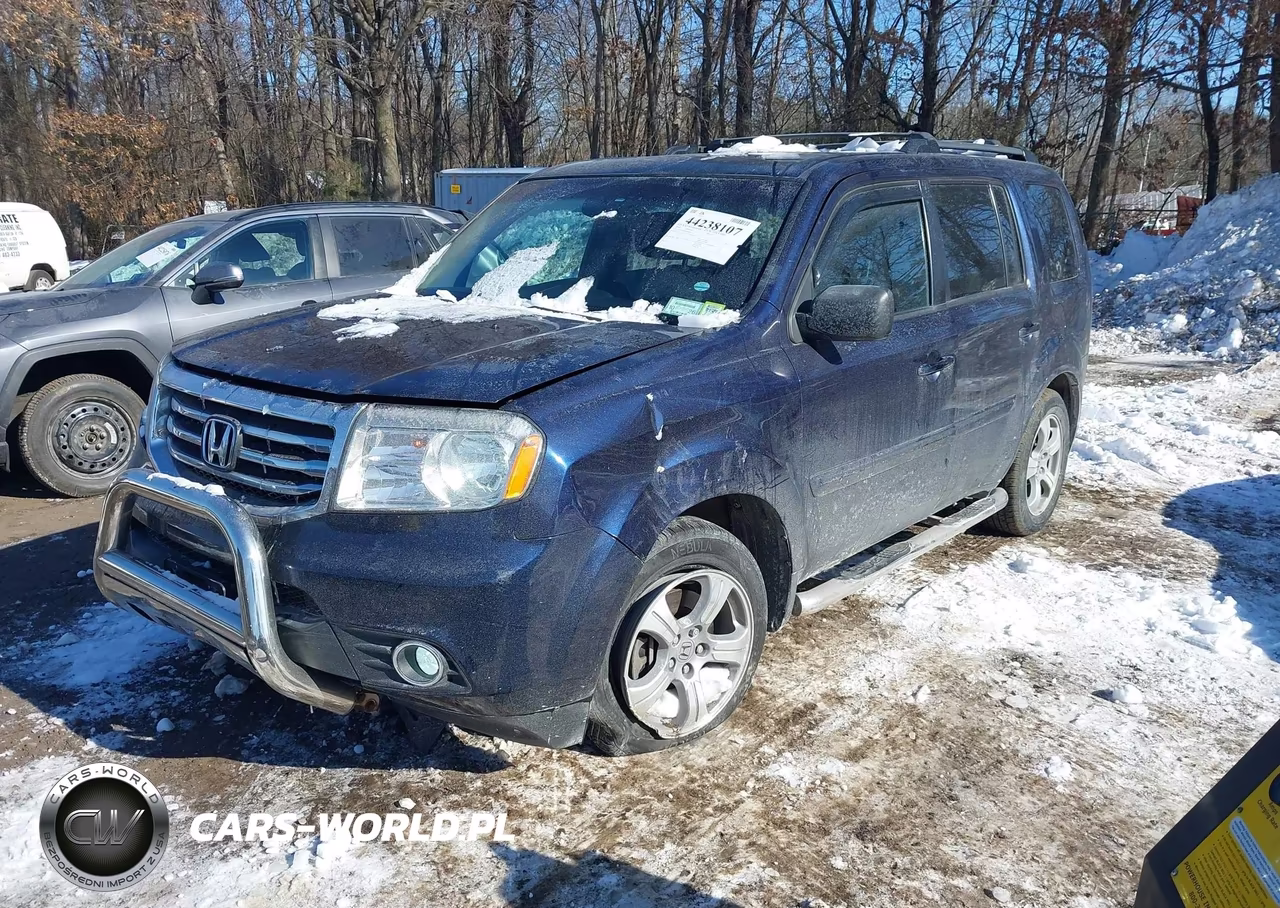 2014 Honda Pilot Ex-L VIN:5FNYF4H75EB038651 - 2
