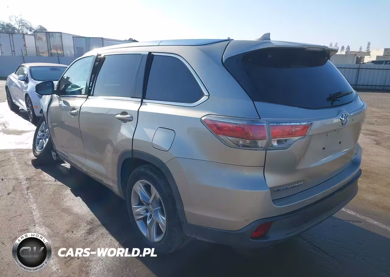 2015 Toyota Highlander Limited V6 VIN:5TDYKRFH1FS050359 - 3