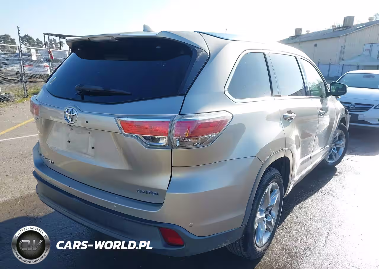 2015 Toyota Highlander Limited V6 VIN:5TDYKRFH1FS050359 - 4