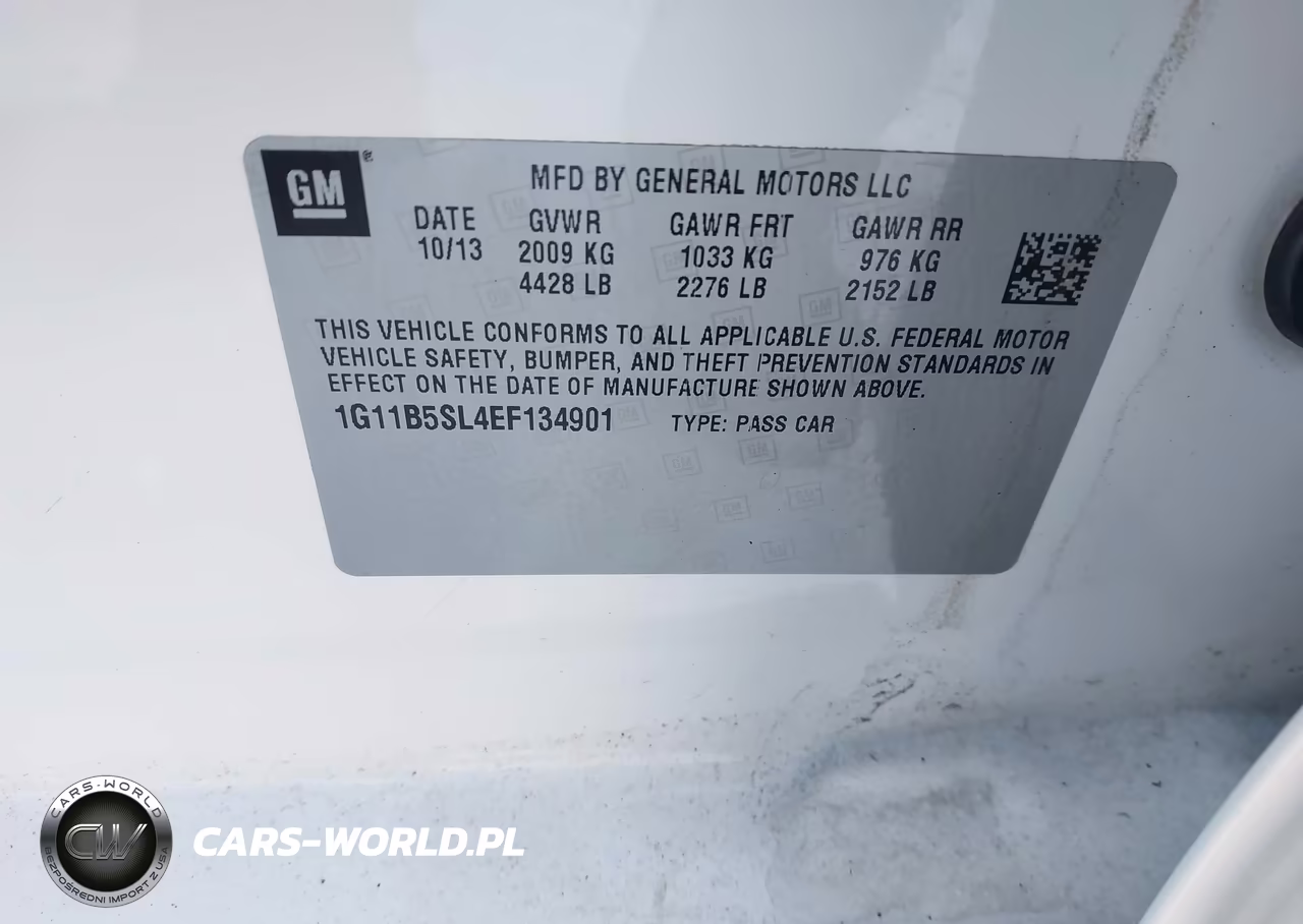 2014 Chevrolet Malibu 1Ls VIN:1G11B5SL4EF134901 - 9