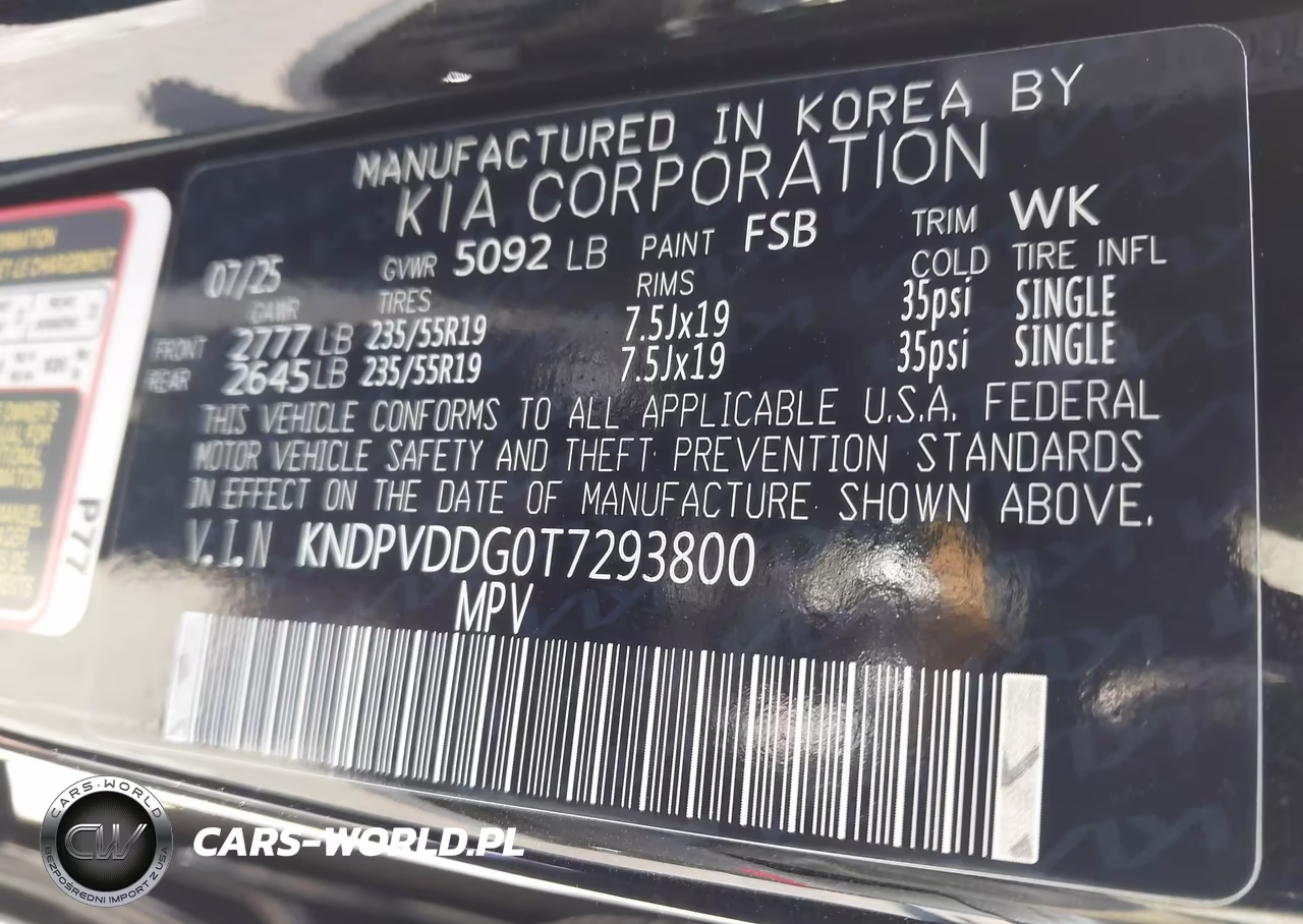 2026 Kia Sportage Hybrid X-Line VIN:KNDPVDDG0T7293800 - 9