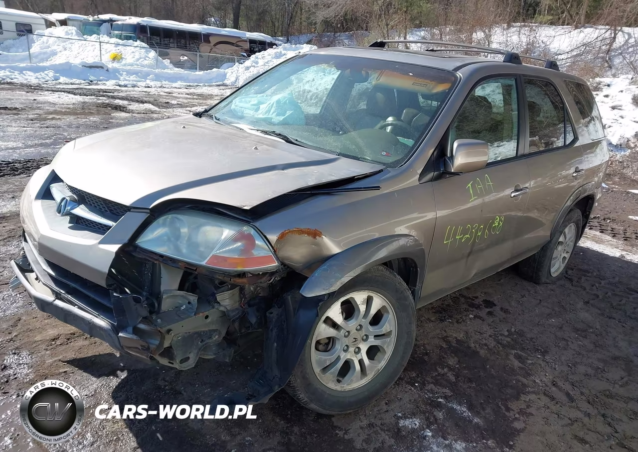 2003 Acura Mdx VIN:2HNYD18723H502209 - 2