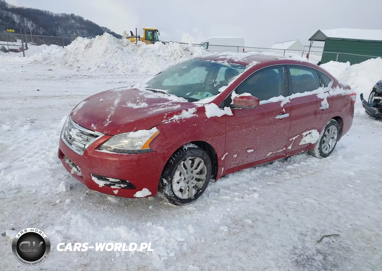 2014 Nissan Sentra Sv VIN:3N1AB7AP6EL608086 - 2