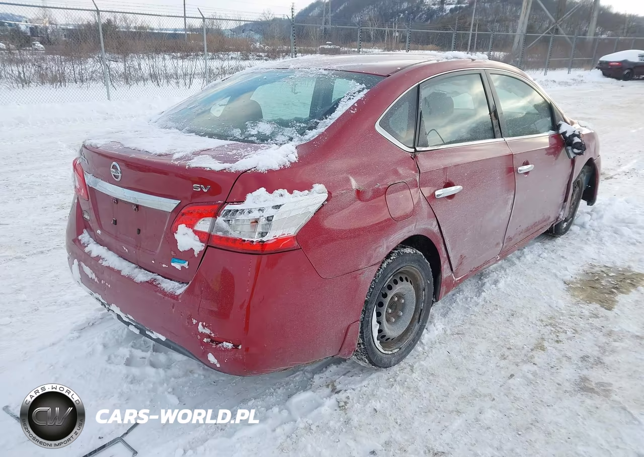 2014 Nissan Sentra Sv VIN:3N1AB7AP6EL608086 - 4