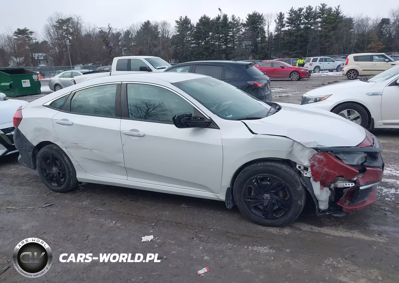 2019 Honda Civic Lx VIN:2HGFC2F66KH582372 - 13