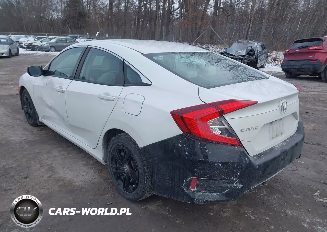 2019 Honda Civic Lx VIN:2HGFC2F66KH582372 - 3