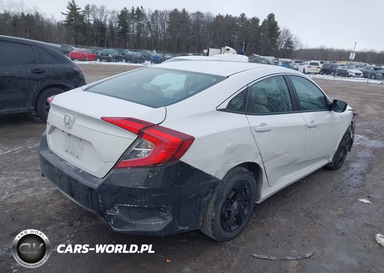 2019 Honda Civic Lx VIN:2HGFC2F66KH582372 - 4